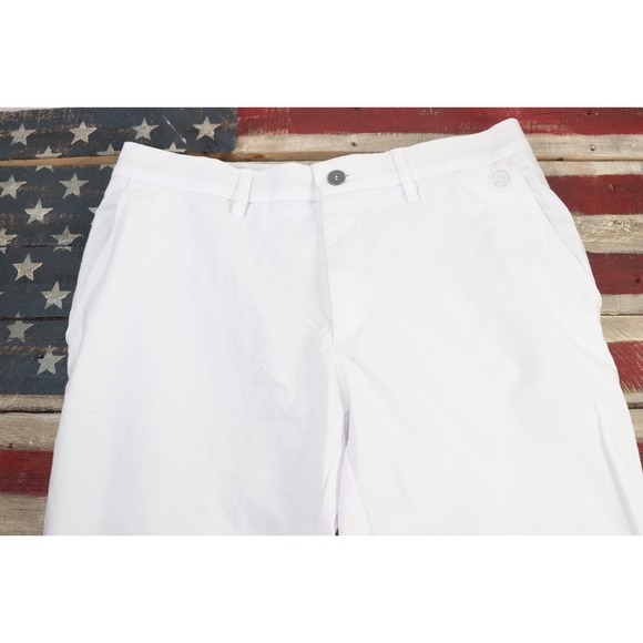 Noah Galvin Green Mens Golf Pants White 30x30 Breathable Performance - Picture 8 of 11